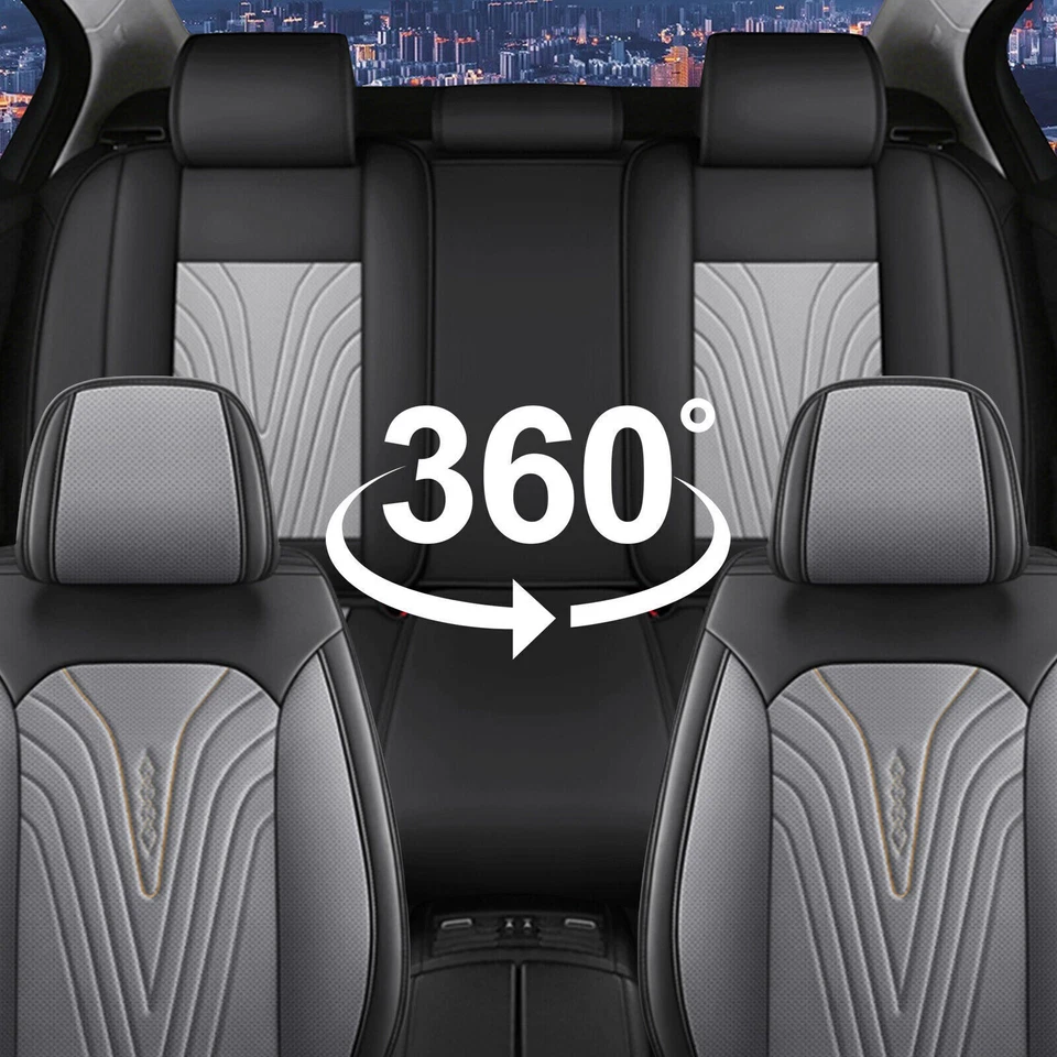 For Suzuki  RENO 2005-2008 Car 5-Seat Covers PU Leather Protector Full Set Pad - Изображение 3 из 4