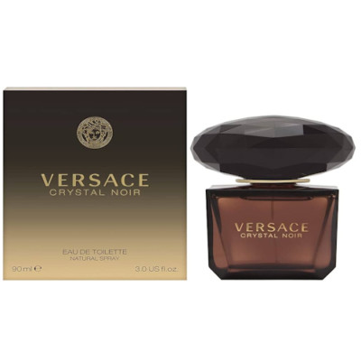 Versace Crystal Noir by Gianni Versace 3.0 oz EDT Perfume for Women New In Box