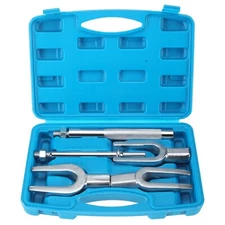 5Pcs Ball Joint Splitter Remover Fork Pitman Arm Tool Set Tie Rod End Separator