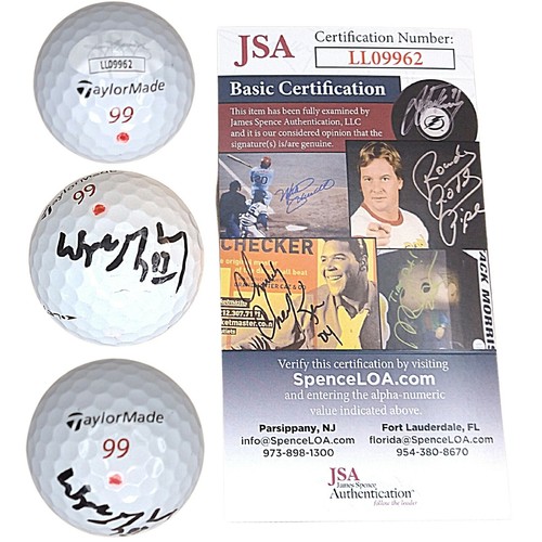 Wayne Gretzky Signed #99 Pro-Am Golf Tournament Used Ball JSA Authentic COA HOF - Picture 3 of 11
