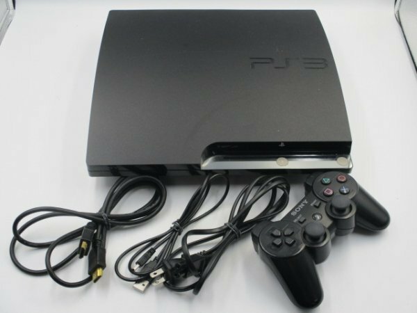 PS3 Charcoal Black CECH 2500B 320GB Console Full Accessories PS3 Charcoal Black CECH 2500B 320GB Console Full Accessories