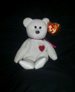 misspelled valentino beanie baby