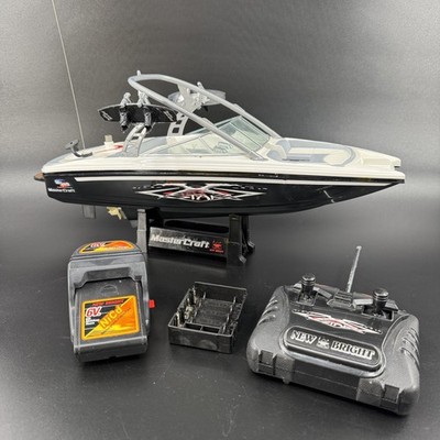 New Bright MasterCraft RC Boat X-Star 17 Inch 27 MHz TESTED WORKING 6.0V
