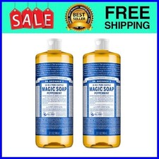Dr. Bronners Peppermint Pure-Castile Liquid S...
