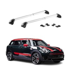Dachträger Grundtäger für Mini Clubman F54 2015-2024 100kg Alu Silber 2 tlg ABE