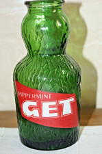 Pippermint Get Pfefferminz Lik&ouml;r Set Glas Karaffe+Eisw&uuml;rfelbeh&auml;lter Frankreich