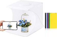 Mini Photo Studio Light Box 20Cm/7.8Inch Photography Shooting Tent Kit with 1 L