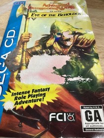 Advanced Dungeons & Dragons Eye of the Beholder Sega CD CIB Complete TESTED