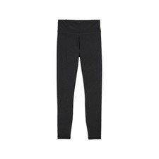 PUMA Move Cloudspun High Waisted 78 Graphic Athletic Leggings Womens Black Athle