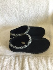 UGG AUSTRALIA Women's Black Tasman Slippers Size 7 US/6 UK/38 EUR
