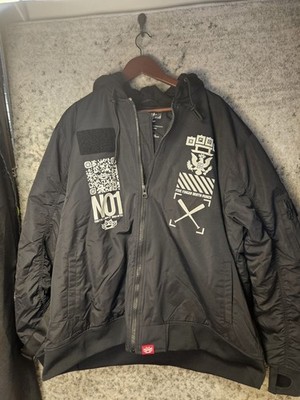 Five Finger Death Punch GY6 Tech Bomber Jacket Size 3xl