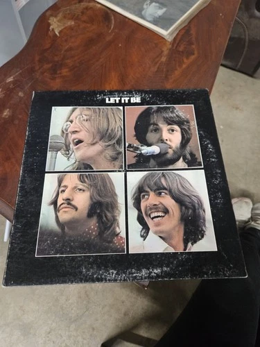 The Beatles - Let It Be - Vintage Vinyl Record LP Album Apple Records - AR 34001