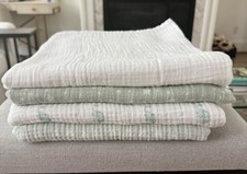 Aden  Anais  Comfy Cubs Muslin Swaddle Blankets 4-Pack Baby Girl Boy Neutral