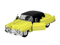 Welly Old Timer 1953 Cadillac Eldorado Gelb 1:34 Die Cast Metal Model Neu Kasten