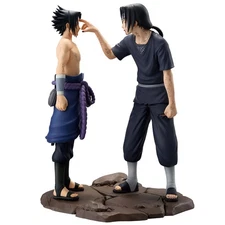 Bandai 68405 6.7" Naruto Shippuden - Sasuke & Itachi Ichibansho Figure