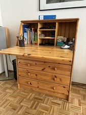 Klappsekretär aus Kiefernholz