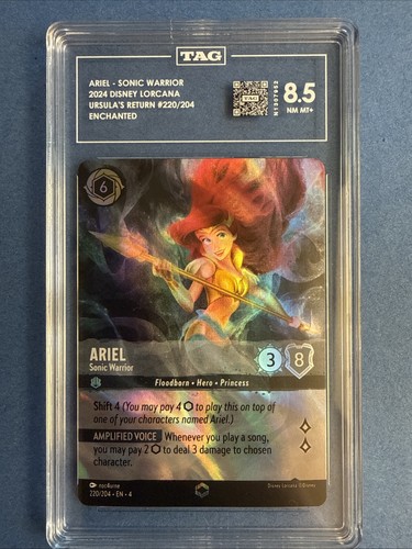 Ariel - Sonic Warrior graded TAG 8.5 for sale on eBay