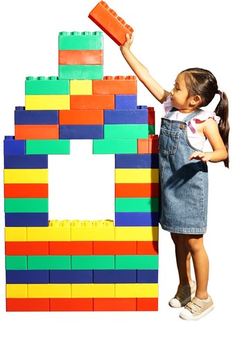 Kids Adventure Learner Jumbo Block 48 PCS Set, Multi/None - Picture 2 of 6