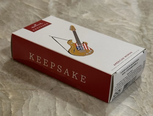 Hallmark Keepsake Ornament 2022 American Woman guitar magic music Guess Who new - Picture 7 of 7