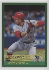2018 Panini Donruss Retro 1984 Holo Green Joey Votto #231 xm0