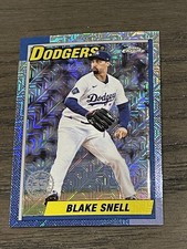 2025 Topps Update 1990 Topps Silver Pack Blake Snell #U90C-49 Dodgers