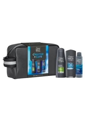 DOVE MEN + CARE Dove Men+Care Cleanse+Care Washbag Collection Gift Set with a body wash, 2-in-1