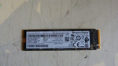 WESTERN DIGITAL PC SN730 NVMe SSD M.2 , 256GB