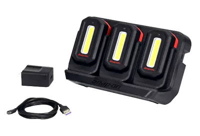 SNAP ON TOOLS 2,700 Lumen 3 Combo Pocket Lights Kit (Red) ECSPH271