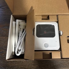 Hardwired Security Camera, Indoor/Outdoor, IP Surveillance Camera, White
