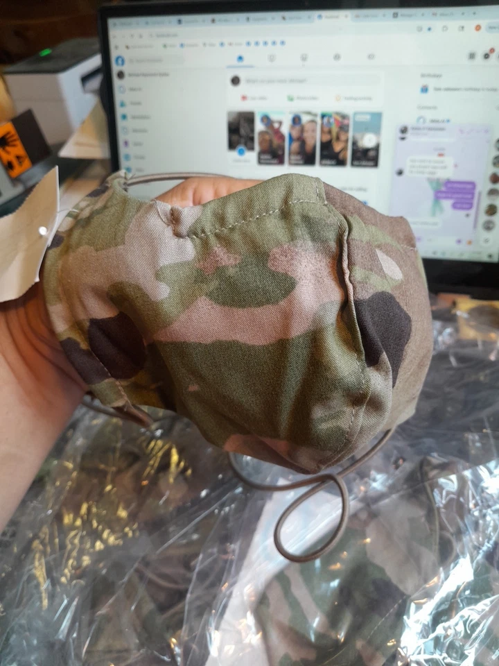 Army Surplus Military Camouflage FACE COVER MASKS New In Package Type II - Image 4 of 4