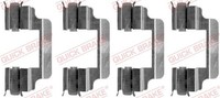 Quick Brake ZubehöRsatz, Scheibenbremsbelag 109-1231 FüR Audi Bentley CitroËN