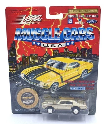 Johnny Lightning 1/64 Scale 200-180 - Muscle Cars 1969 Pontiac GTO Judge - Gold - Bild 1 von 4