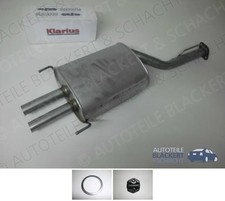 Auspuff Endtopf + Anbauteile für Honda Prelude 2.0 + 2.2 1996-2000