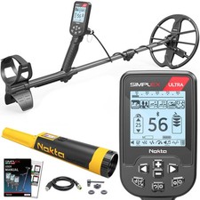 Nokta Simplex ULTRA Next Generation Waterproof Metal Detector with Pinpointer