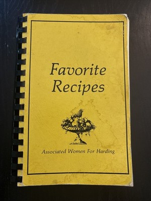 Favorite Recipes Associated Women For Harding University Arkansas Cookbook 1983