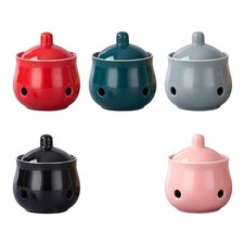 Knoblauchtopf Und Vorratsbehälter Zur Knoblauchaufbewahrung Keramikdose