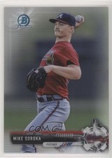 2017 Bowman Chrome Prospects Refractor 375/499 Mike Soroka #BCP5 im4