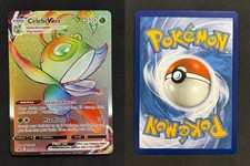 POKEMON CELEBI VMAX 199/198 RAINBOW RARE CHILLING REIGN HOLO NM PKM-441 COPY 1 on eBay