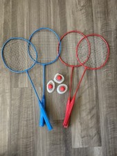 4 Player Badminton Racket Set; Contains 4 Rackets