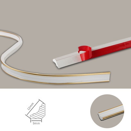 Exquisite Skirting Sideline 3D 1M Background Border Strip Corner Decor - Zdjęcie 13 z 109