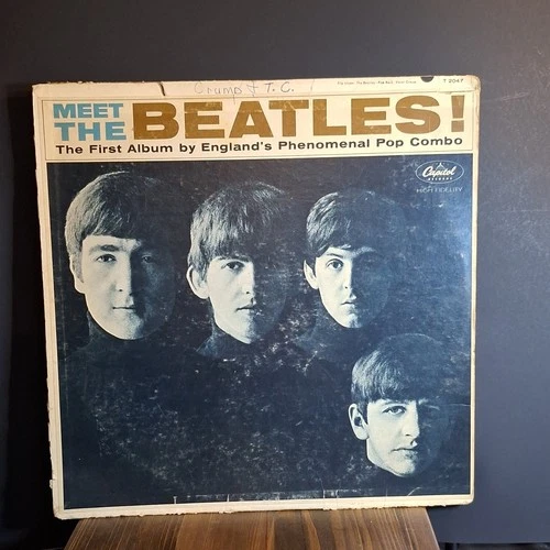 The Beatles Meet the Beatles! Vinyl LP Capitol Records Pop Rock 1960s 12"