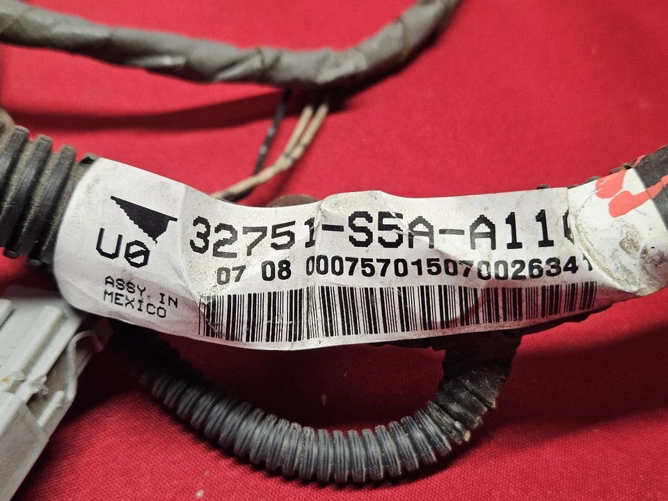 2005 Honda Civic Sedan FRONT LEFT DRIVER Door Wiring Harness Jumper Complete - Image 2 of 4