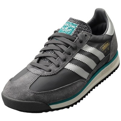 Adidas SL 72 RS Herren Fashion Sneaker Grün Silber - 42 2/3 EU
