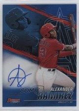 2021 Bowman's Best of Blue Refractor 120/150 Alexander Ramirez #B21-AR Auto 0u46