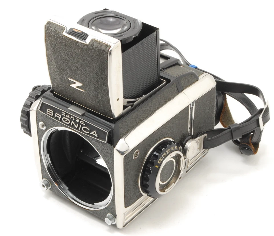 🎦 Пленочная камера Zenza Bronica S2 S2A с 75 мм f/2,8 [почти как новая] винтажная из Японии - Изображение 4 из 4