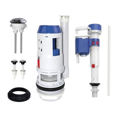 3-Inch Toilet Repair Kit Inside Tank - Dual Flush Valve 3-Inch Drain Outlet