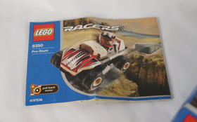 Lego Racers 4582 Red Bullet & 8350 Pro-Stunt Lot - Please read description