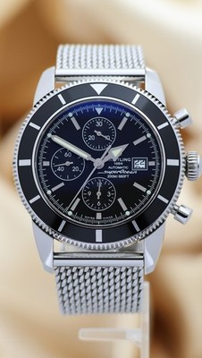 Breitling Superocean Heritage Chronograph 46mm Automatik Herrenuhr A13320 Orig