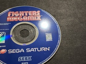Fighters Megamix (Sega Saturn, 1997) Disc Only Authentic Tested & Works!