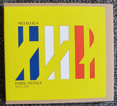 Metallica - Paris 17.05.2023 - M72 Tour - No Repeat Weekend - Live (2CDs)
